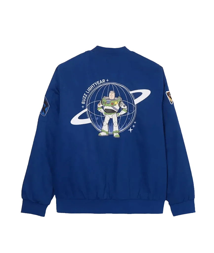 Buzz Lightyear Toy Story 5 Tim Allen Blue Flight Jacket