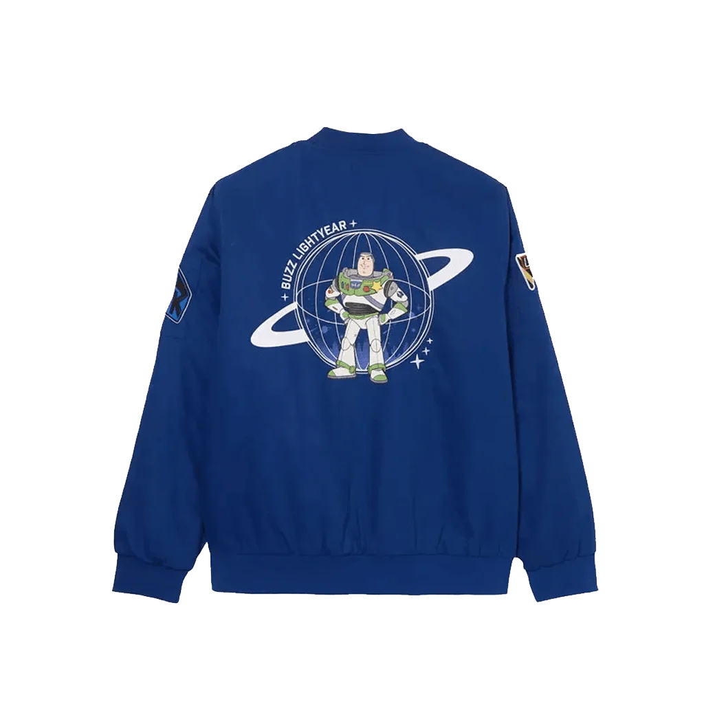 Buzz Lightyear Toy Story 5 Tim Allen Blue Flight Jacket