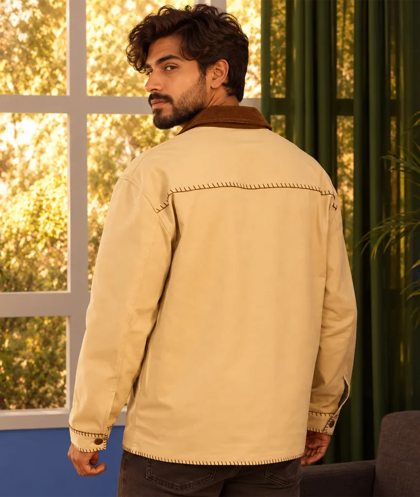 Woody Toy Story 5 Tom Hanks Beige Chore Jacket