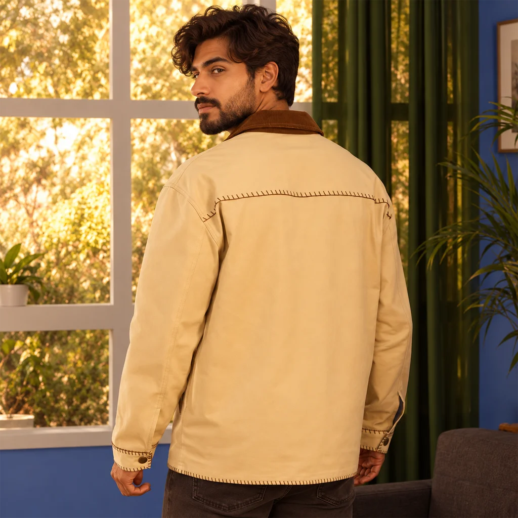 Woody Toy Story 5 Tom Hanks Beige Chore Jacket