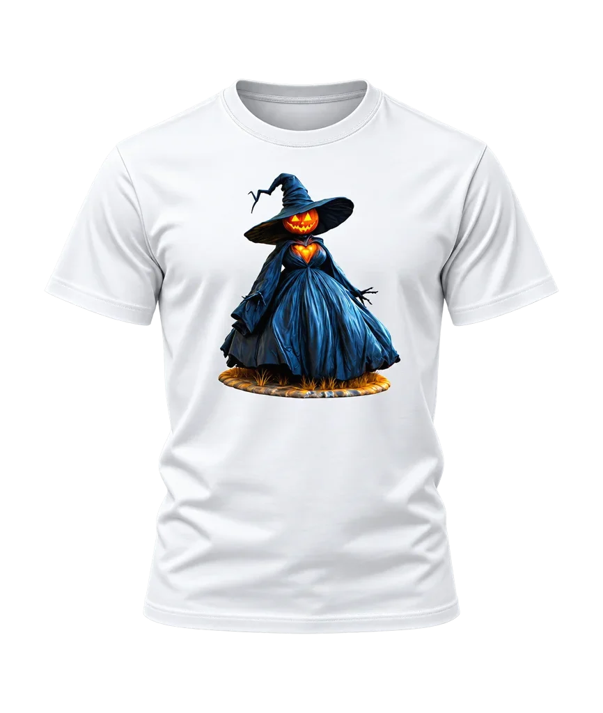 Wicked Pumpkin Witch Dress T-Shirt