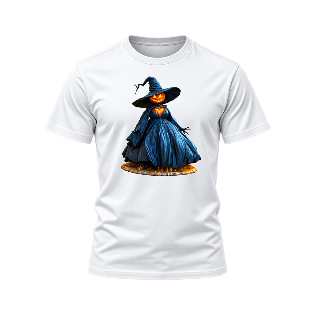 Wicked Pumpkin Witch Dress T-Shirt