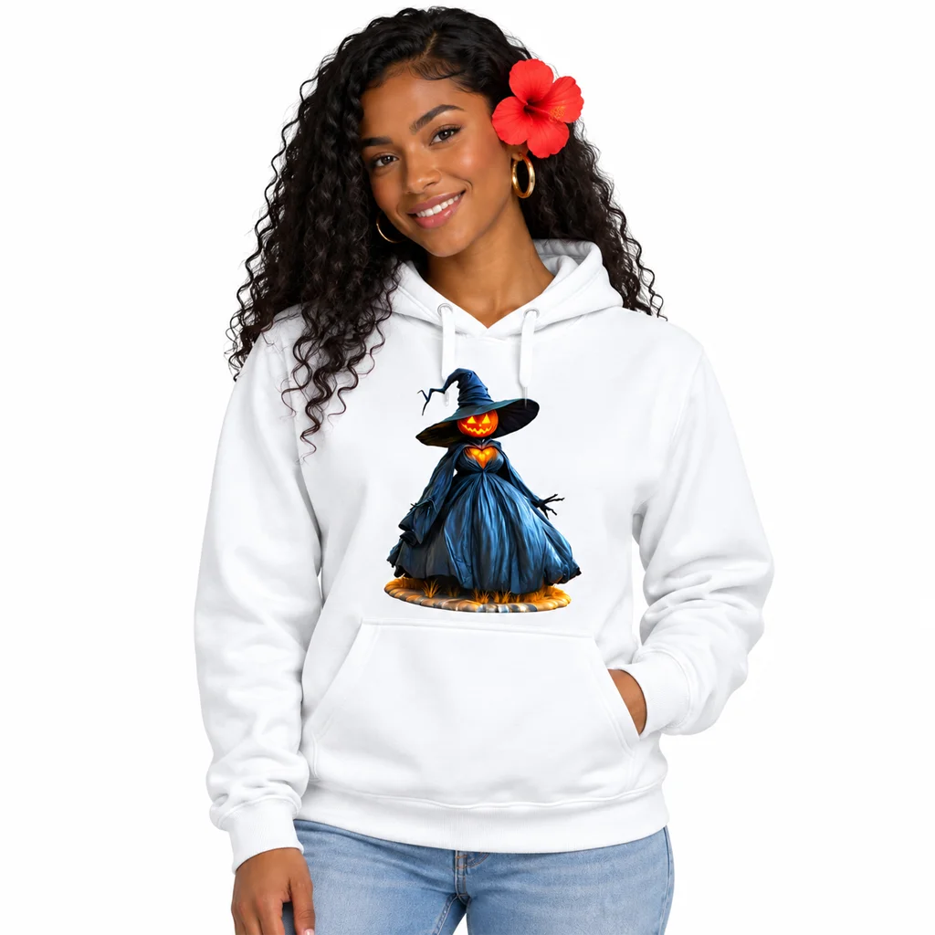 Wicked Pumpkin Witch Dress Hoodie