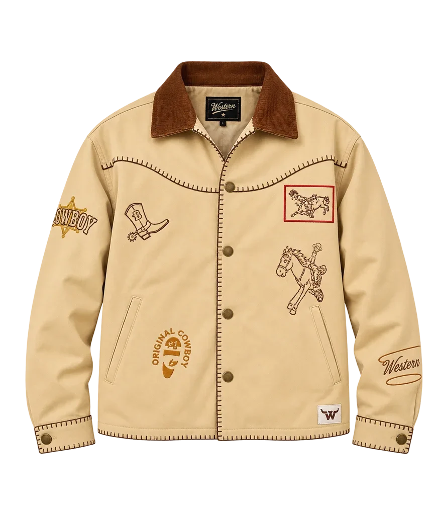 Woody Toy Story 5 Tom Hanks Beige Chore Jacket