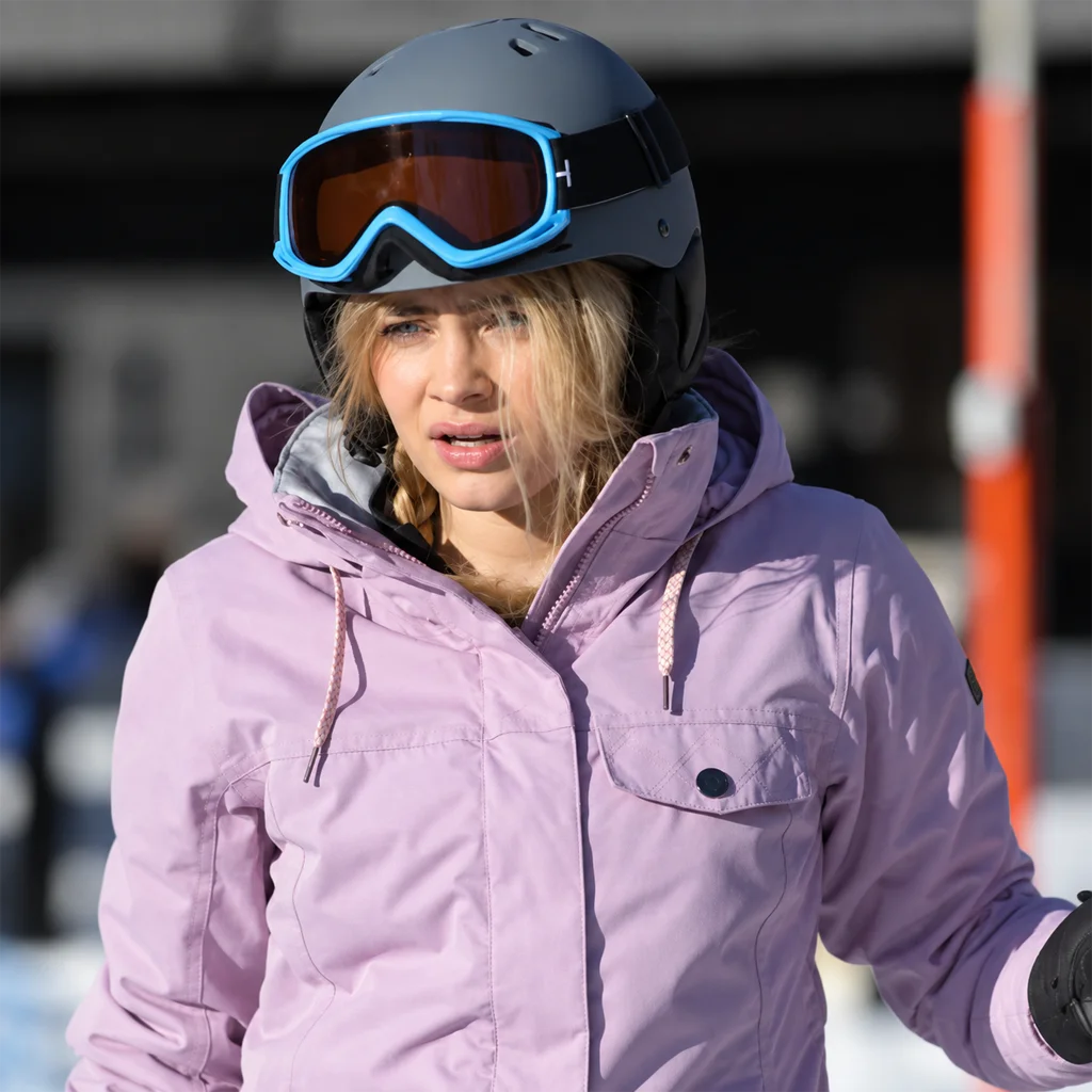 Zoey Miller The Other Zoey Josephine Langford Hooded Ski Jacket