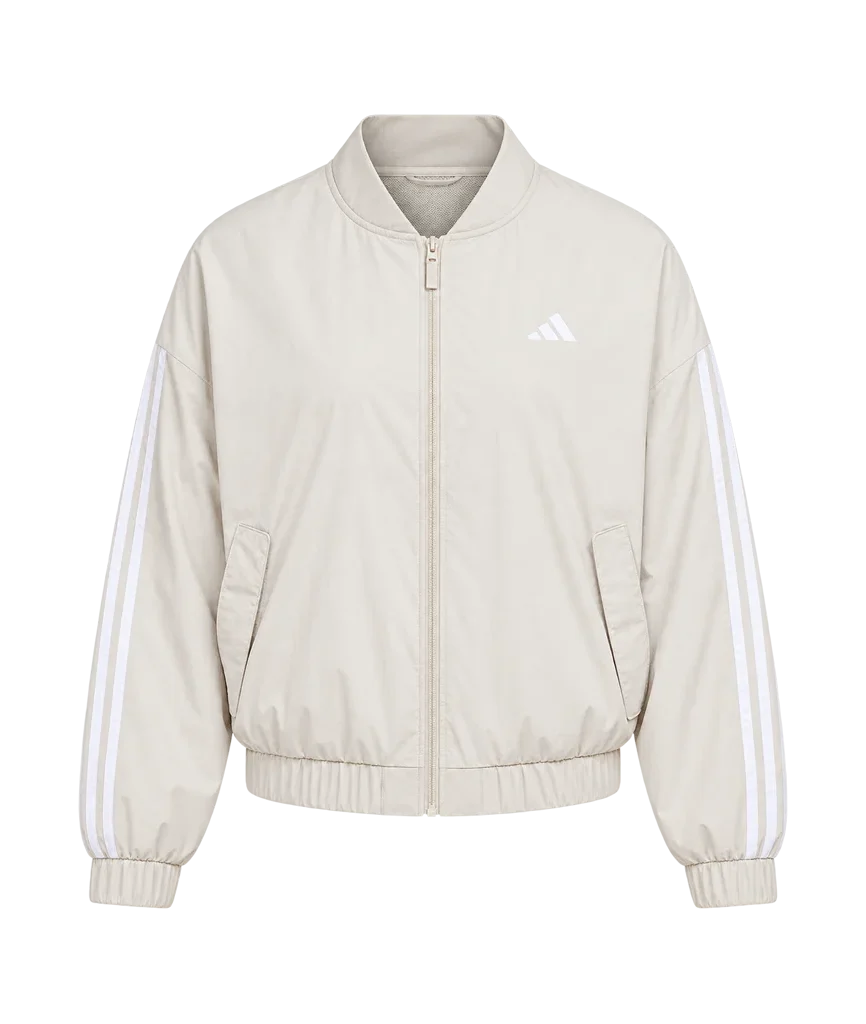 Adidas Women’s Essentials 3-Stripes Bomber Jacket