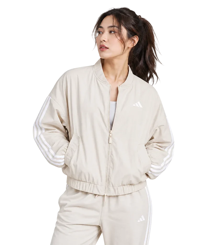 Adidas Women’s Essentials 3-stripes Lifestyle Bomber Jacket