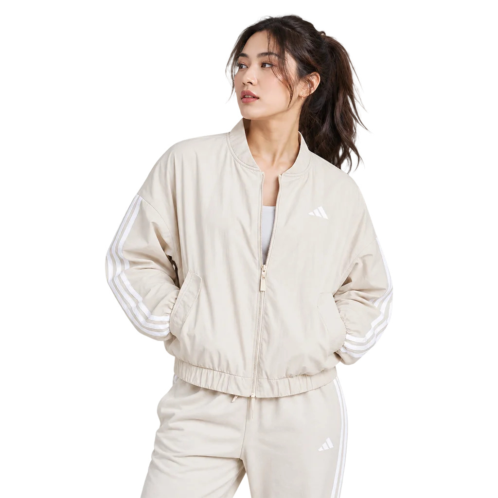 Adidas Women’s Essentials 3-stripes Lifestyle Bomber Jacket