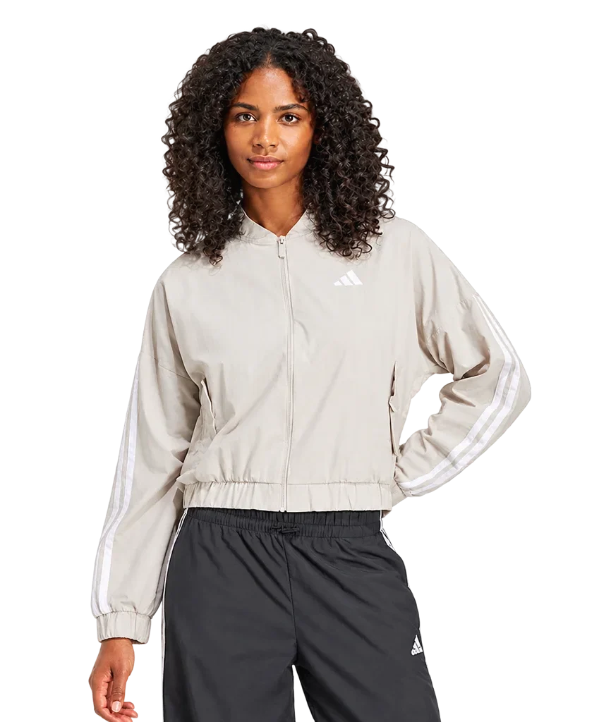Adidas Women’s Essentials 3-Stripes Bomber Jacket
