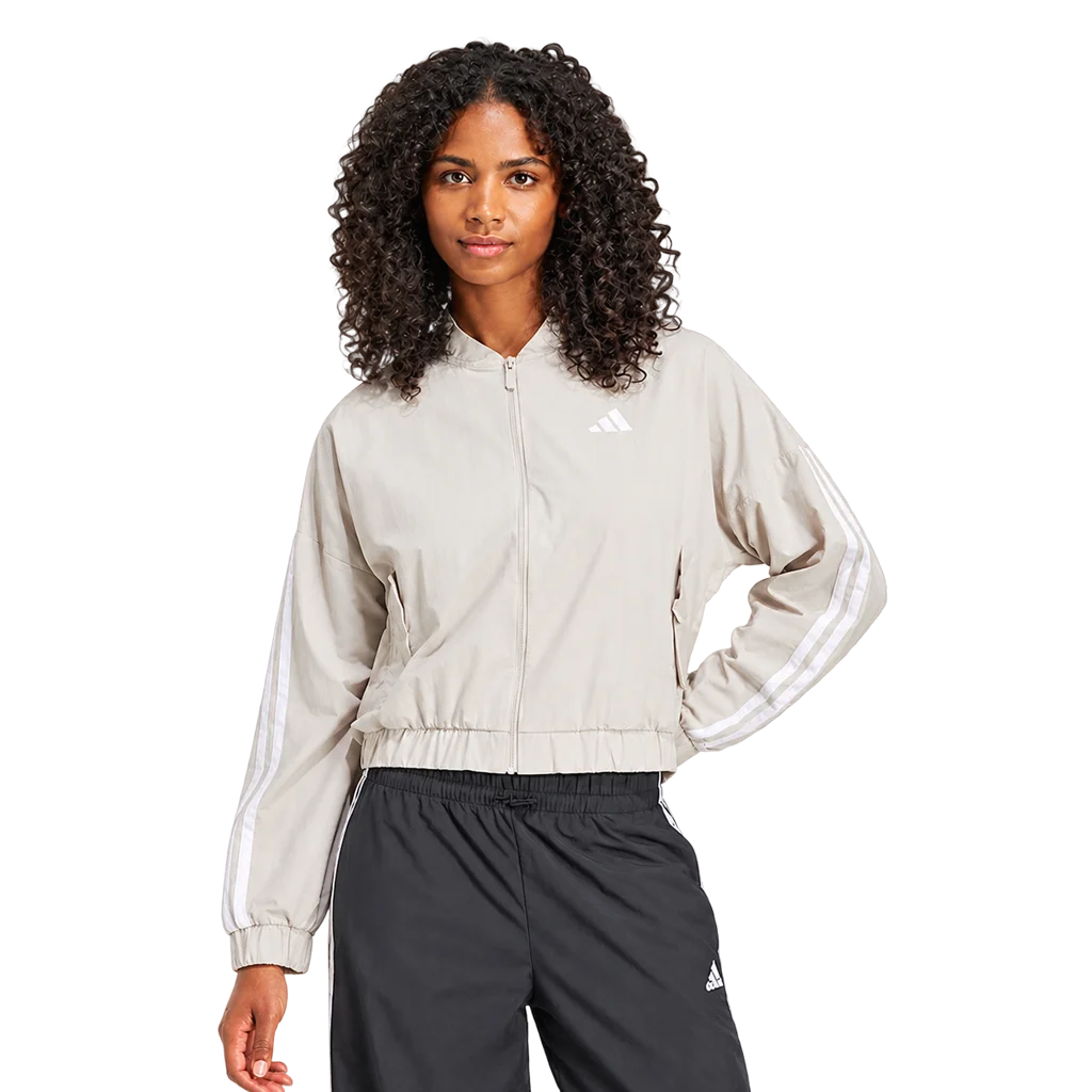 Adidas Women’s Essentials 3-Stripes Bomber Jacket