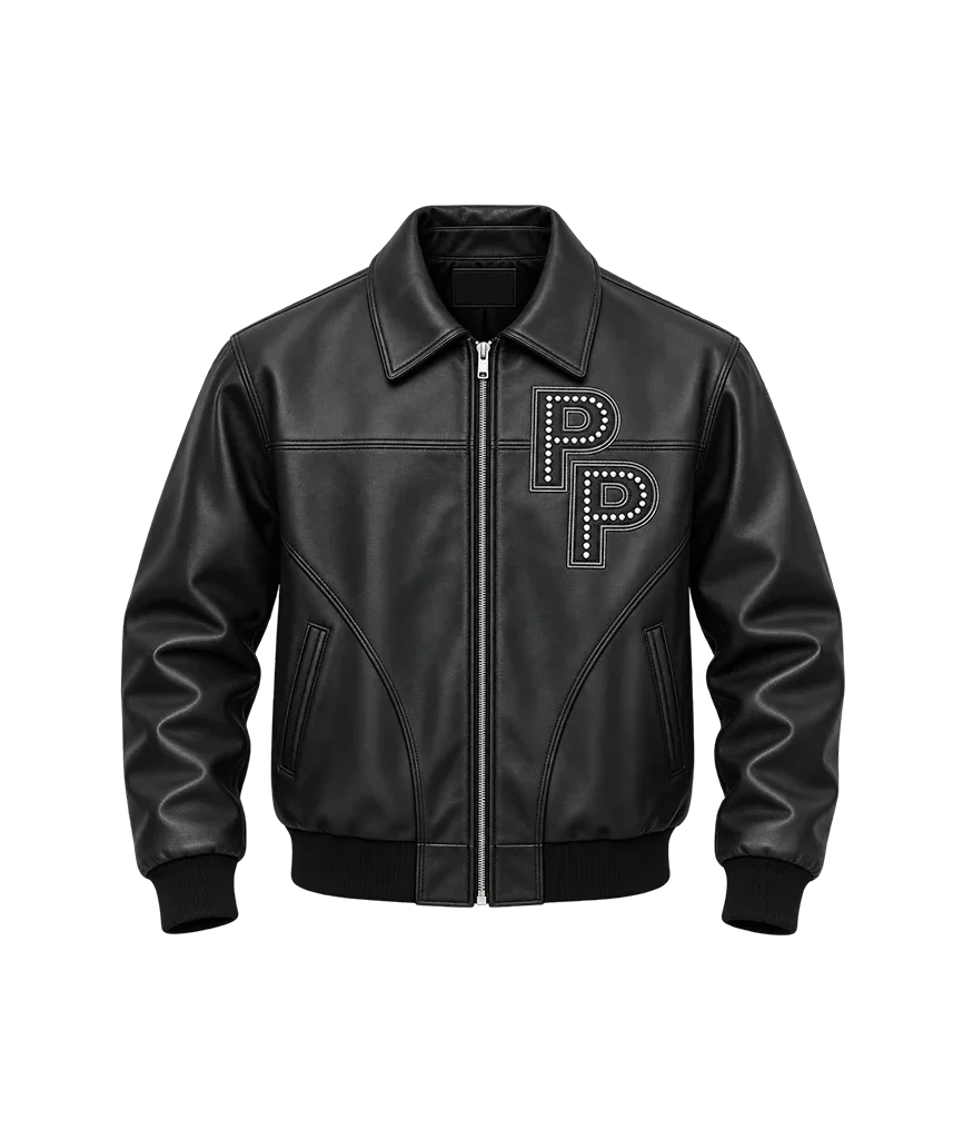 Pelle Pelle Stones Black Leather Jacket