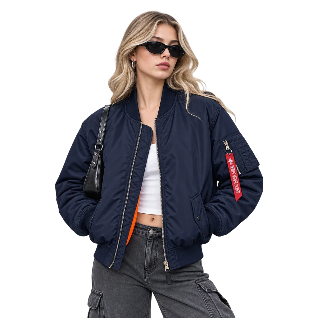 Classic MA-1 Flight Bomber Jacket