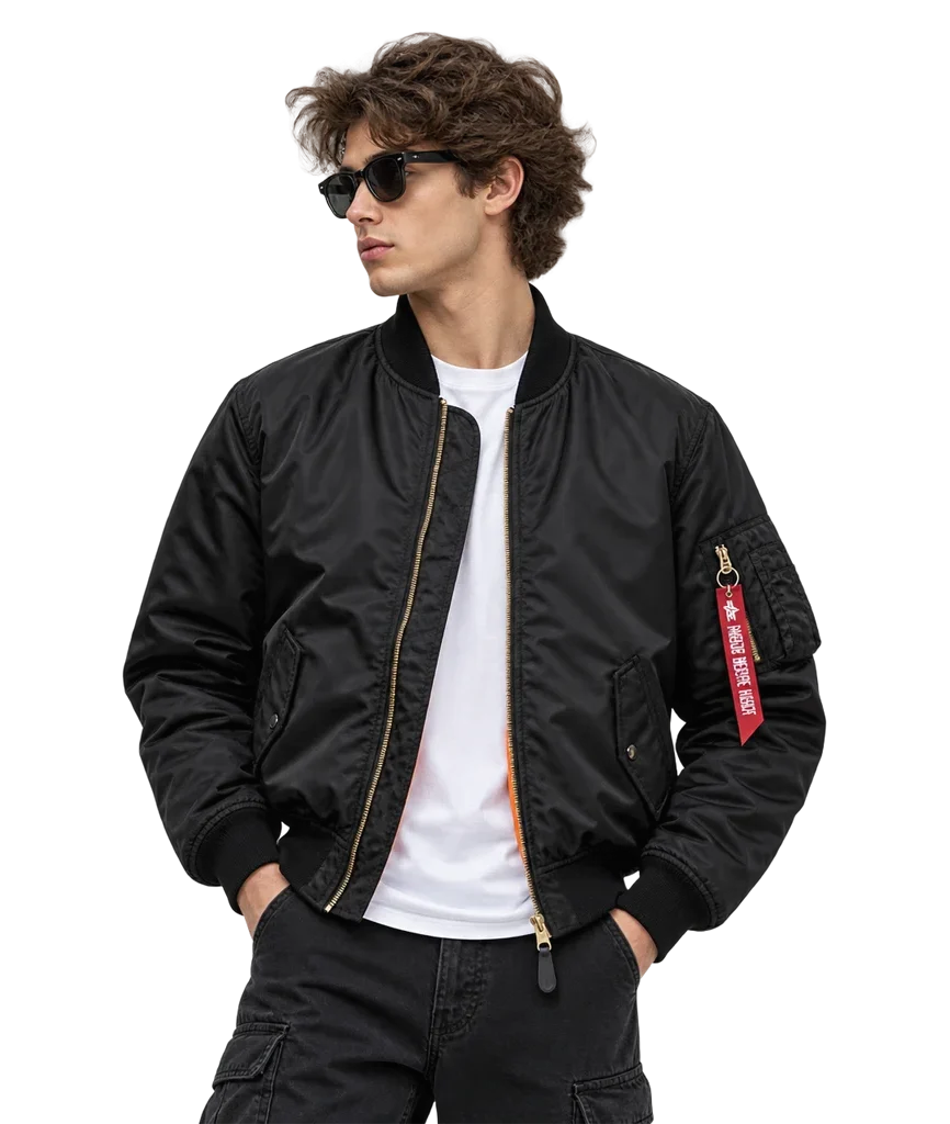 Classic MA-1 Flight Bomber Jacket