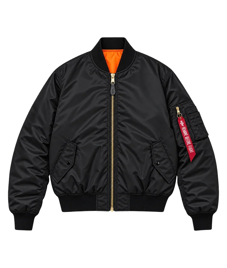 Classic MA-1 Flight Bomber Jacket