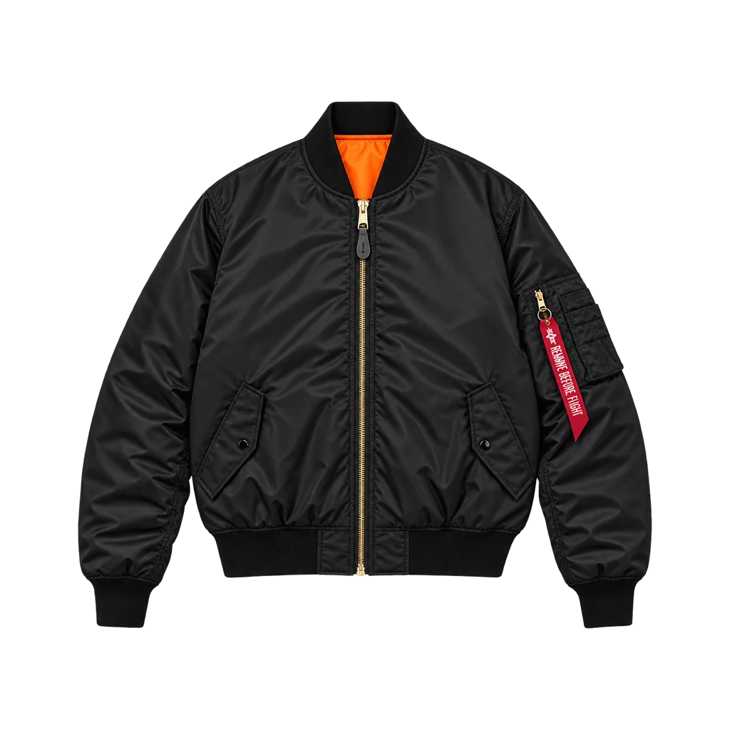 Classic MA-1 Flight Bomber Jacket
