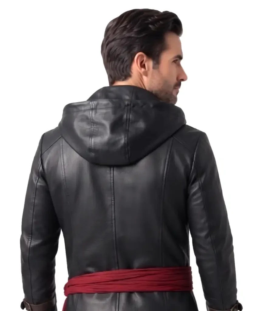 Assassin Black Leather Jacket