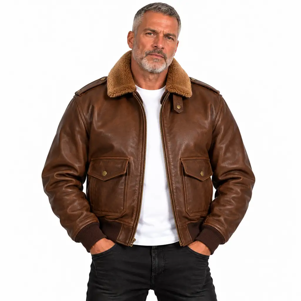 B-10 Sheepskin Flight Jacket