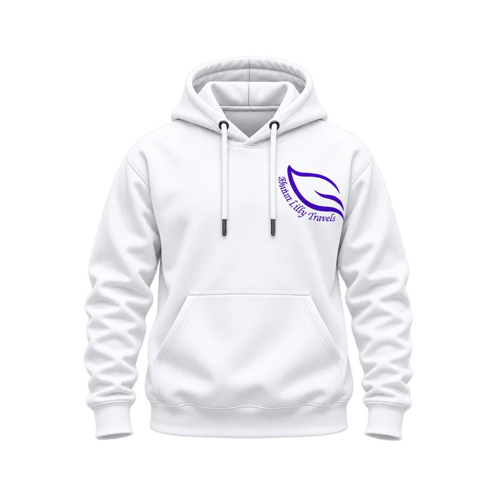 Blue Period Purple Leaf Dual-Print Hoodie