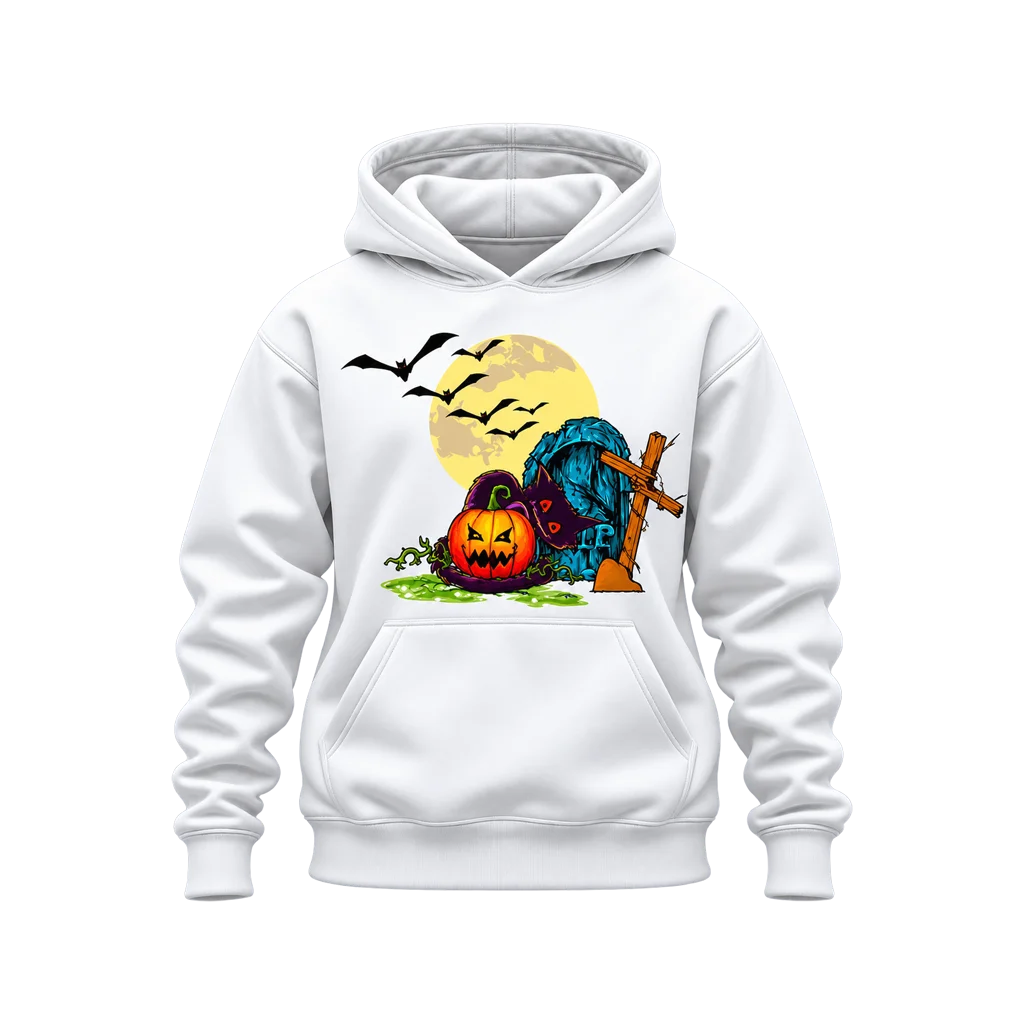 Castlevania Halloween Graveyard Pumpkin Hoodie