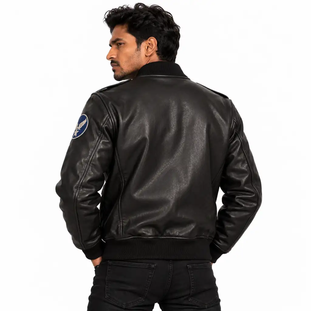 Classic Air Force Leather Jacket