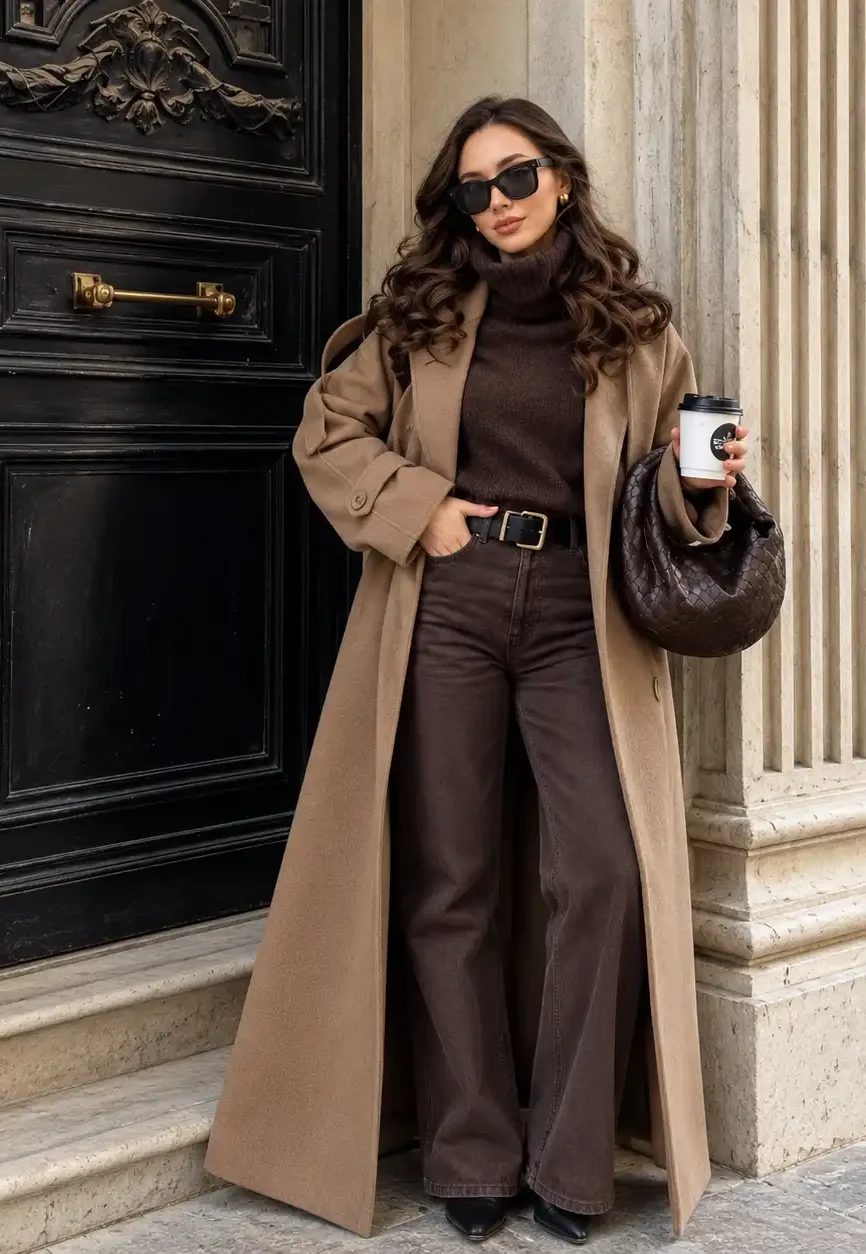 Breakfast at Tiffany’s Holly Golightly Camel Trench Coat