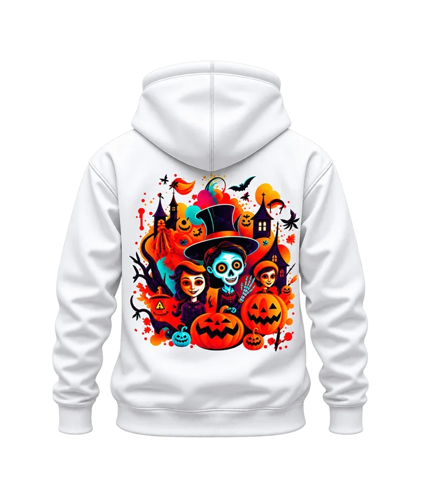 Coco Halloween Day of the Dead Characters Dual-Print Hoodie