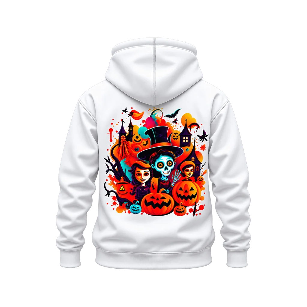 Coco Halloween Day of the Dead Characters Dual-Print Hoodie