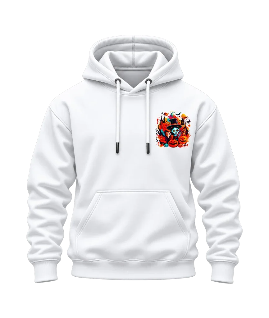 Coco Halloween Day of the Dead Characters Dual-Print Hoodie
