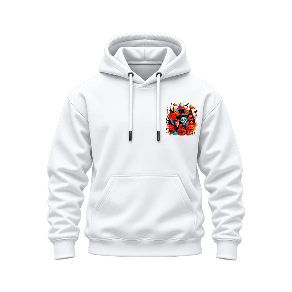 Coco Halloween Day of the Dead Characters Dual-Print Hoodie