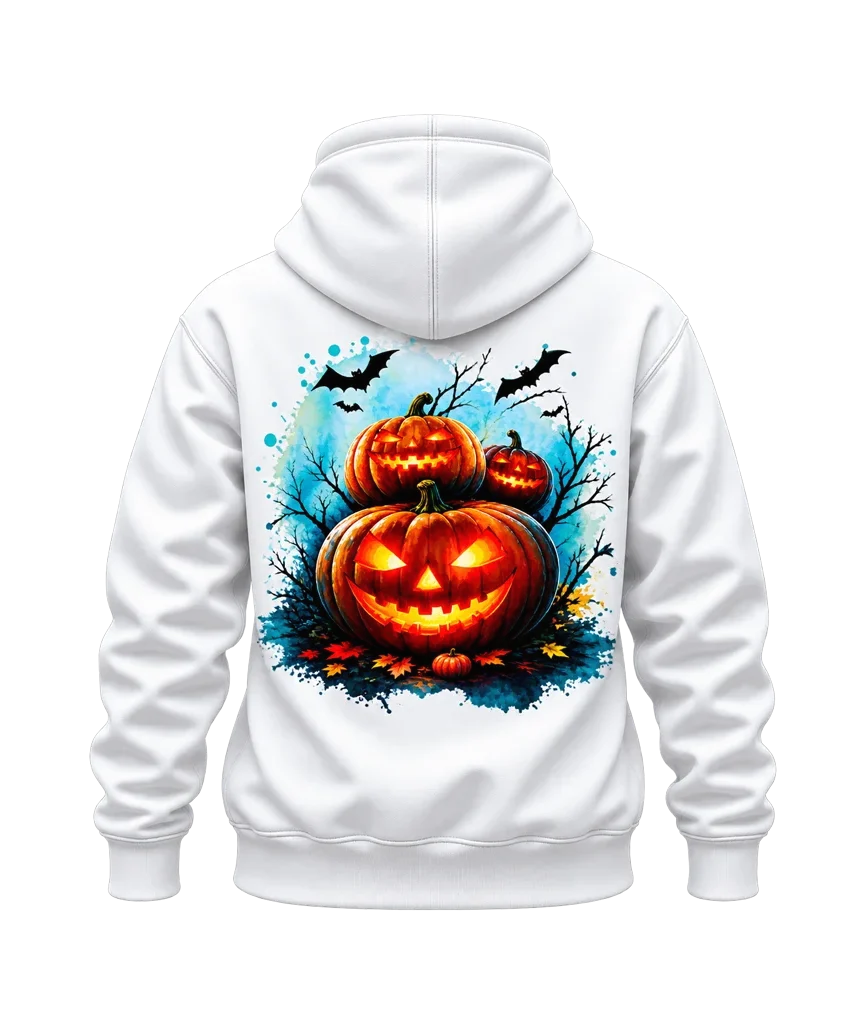 Corpse Bride Glowing Jack-O-Lanterns Dual-Print Hoodie