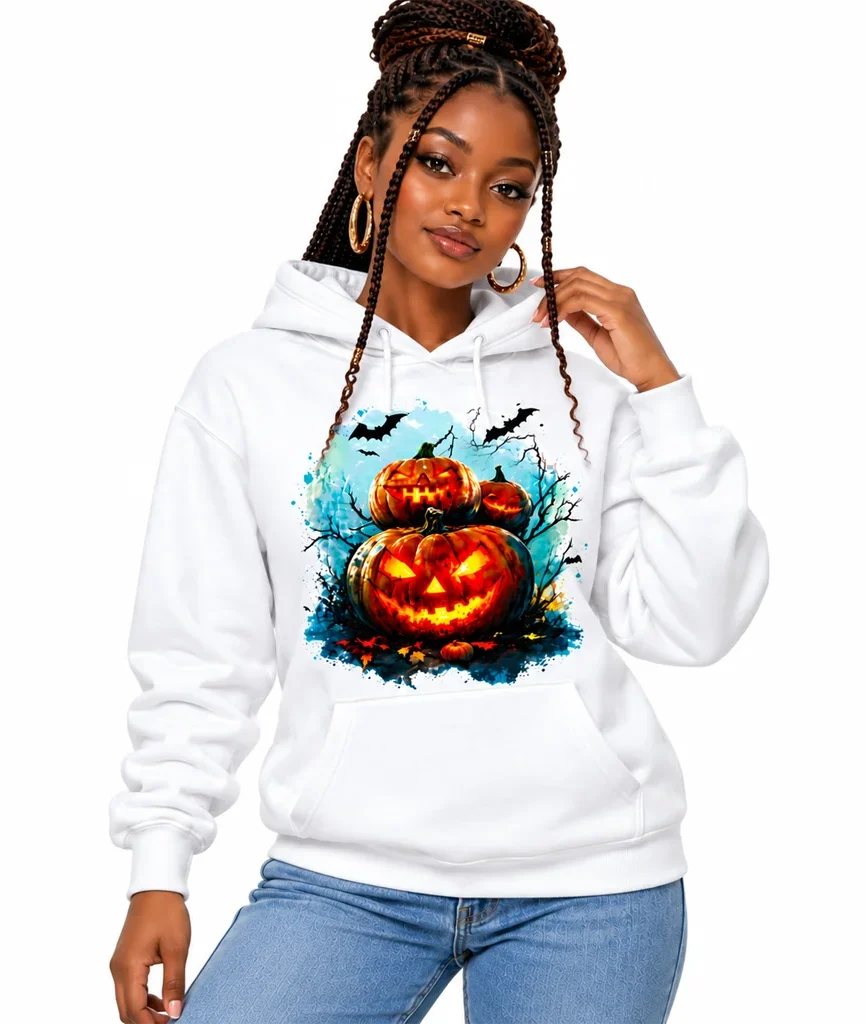 Corpse Bride Glowing Jack-O-Lanterns Hoodie