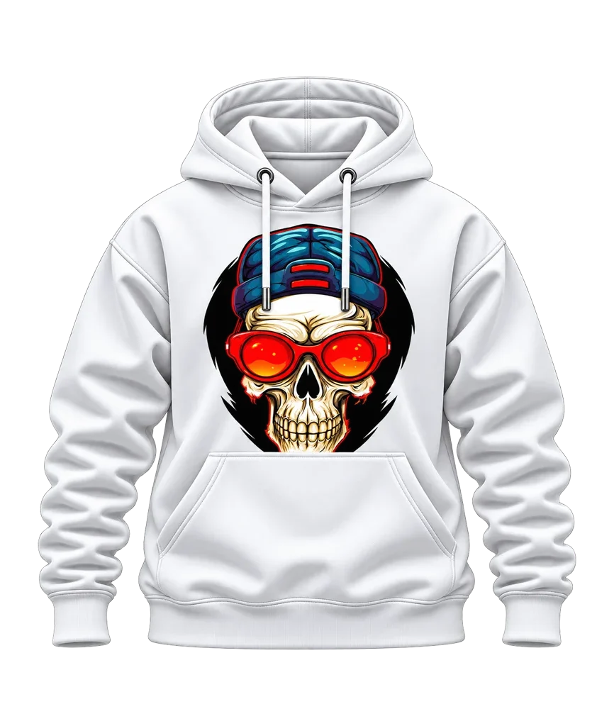 Cyberpunk Edgerunners Skull Hoodie