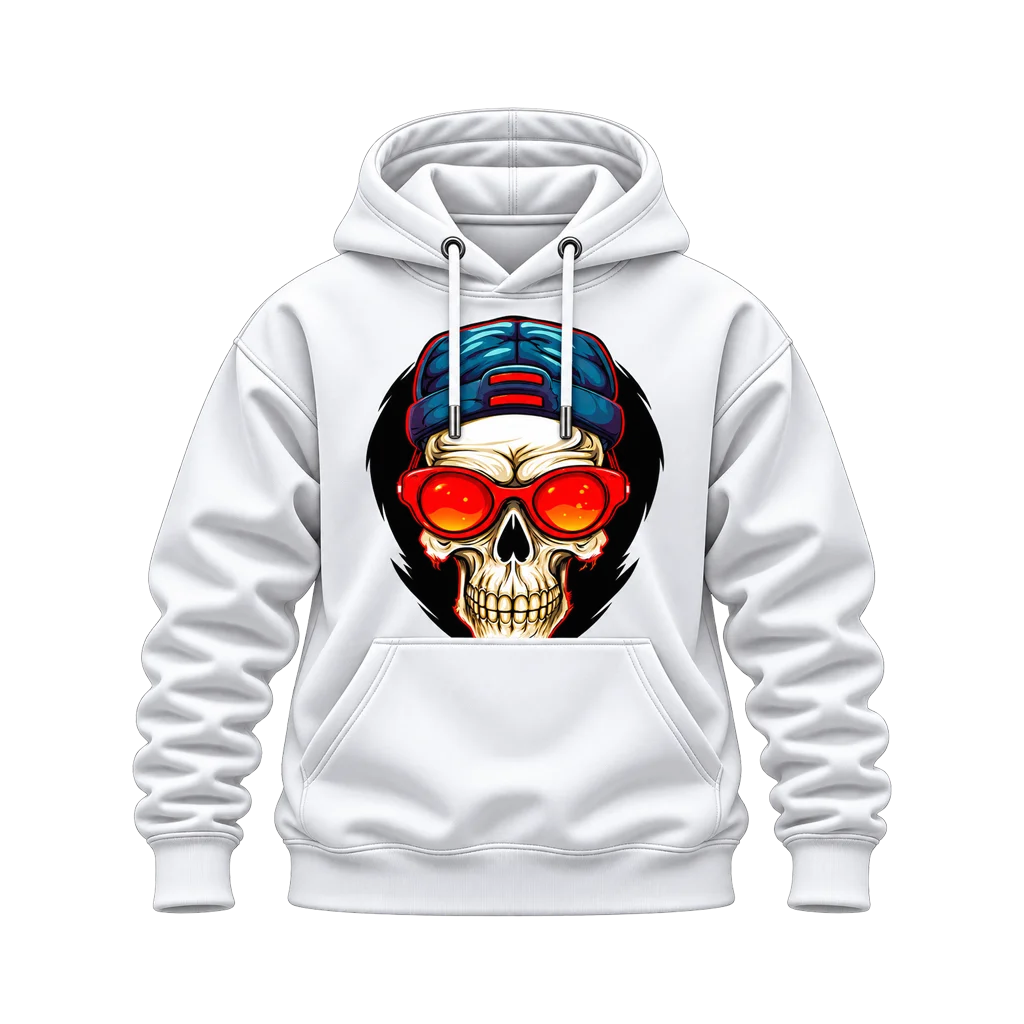 Cyberpunk Edgerunners Skull Hoodie