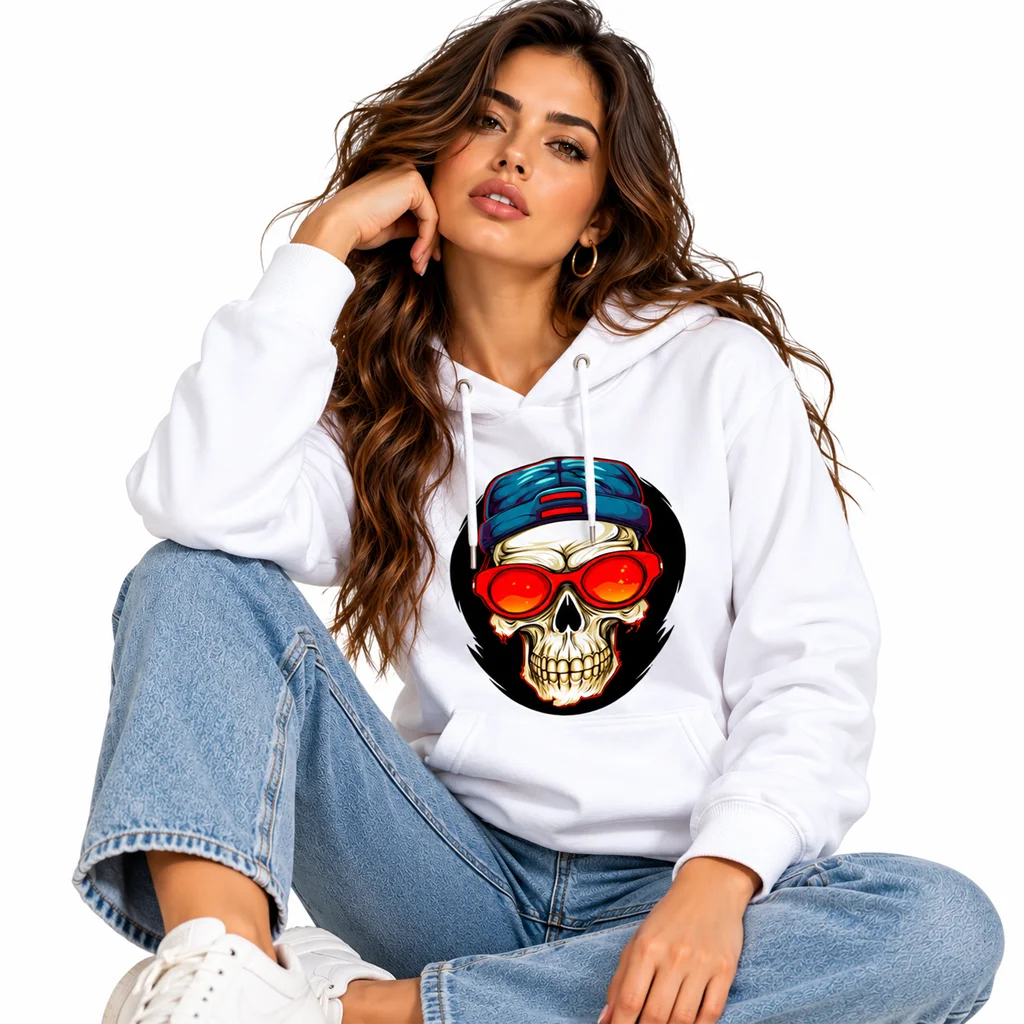 Cyberpunk Edgerunners Skull Hoodie