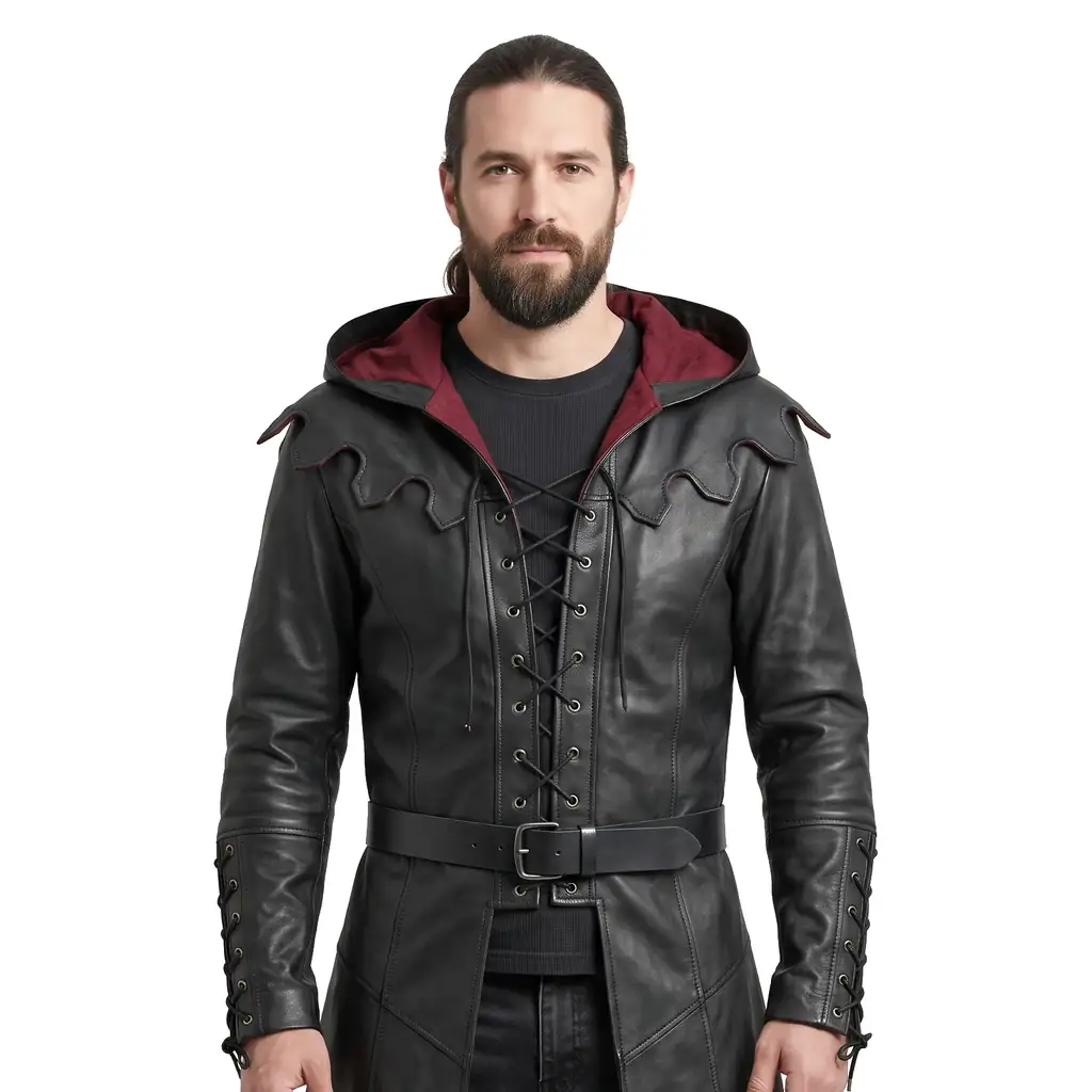 Dark Warrior Leather Jacket