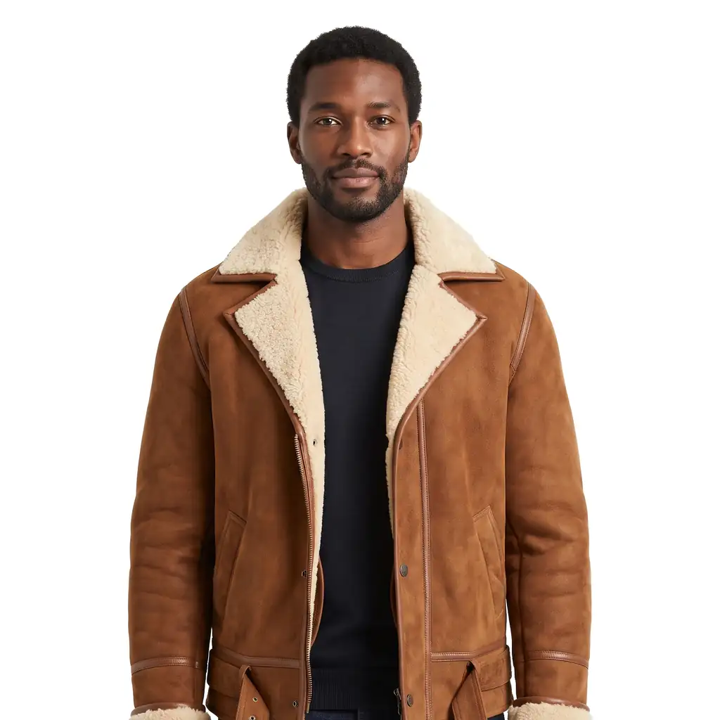 Double-Sided Shearling Jacket