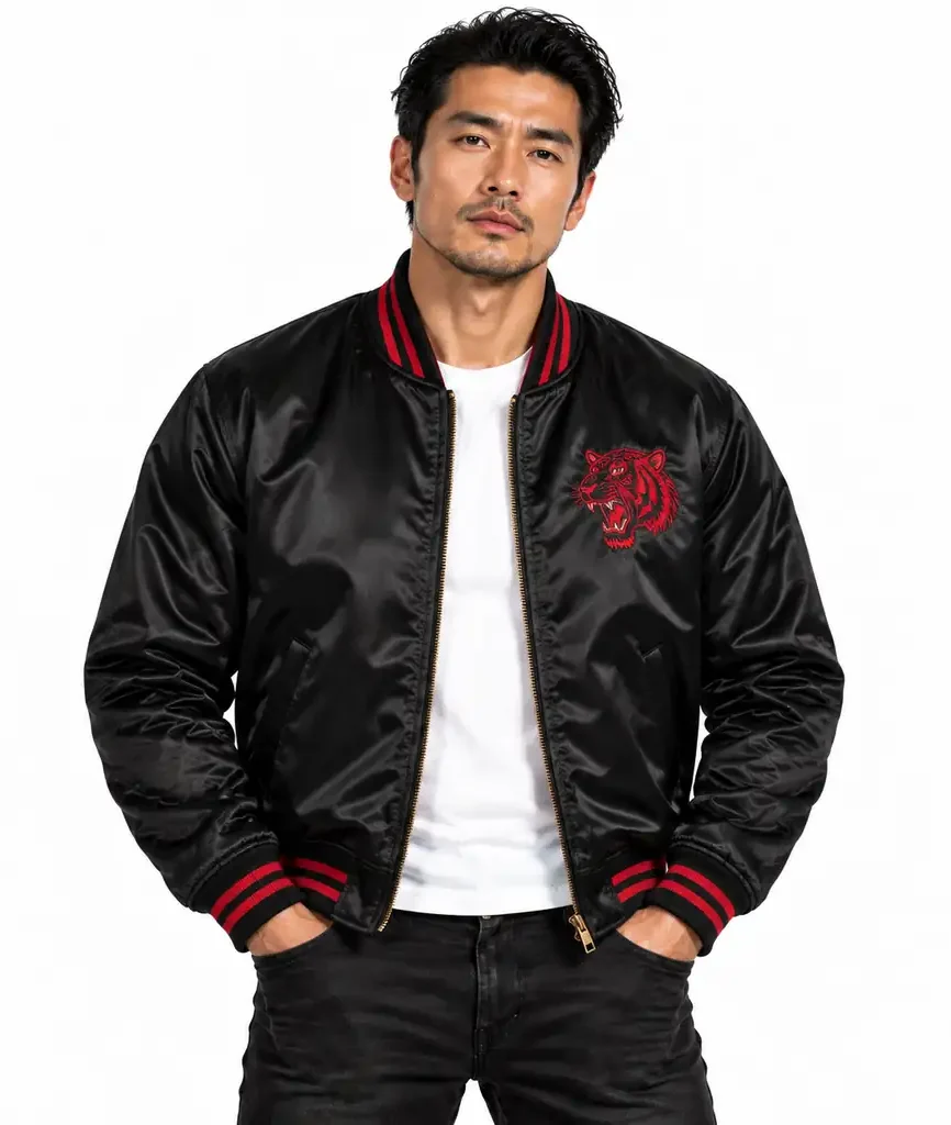 Embroidered Sukajan Bomber Jacket
