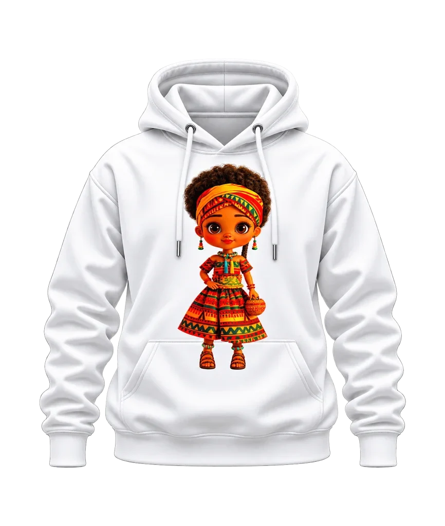 Encanto Dolores 3D Afro Folk Doll Hoodie