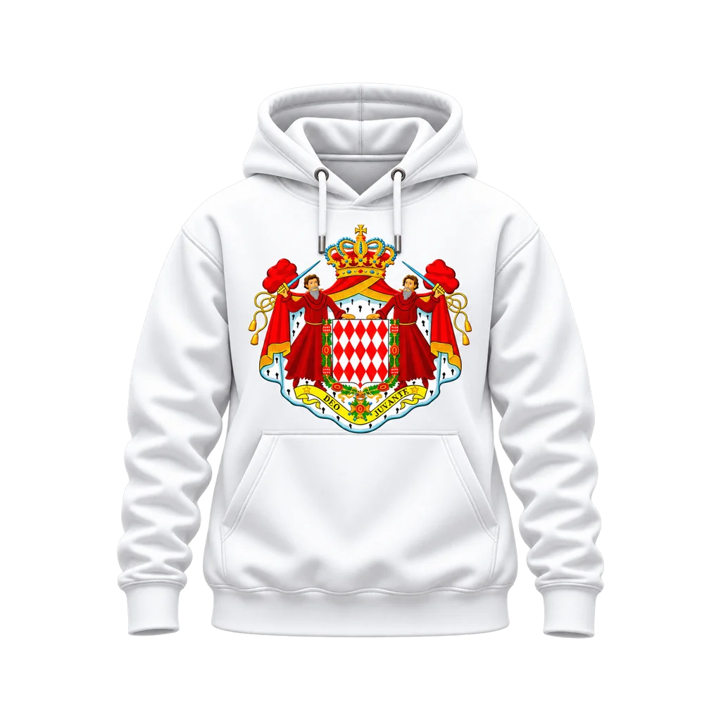 Grace of Monaco Royal Coat of Arms Hoodie