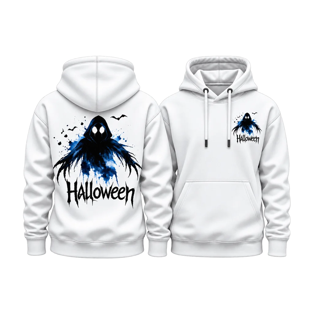 Harry Potter Dementor Ghost Halloween Dual-Print Hoodie