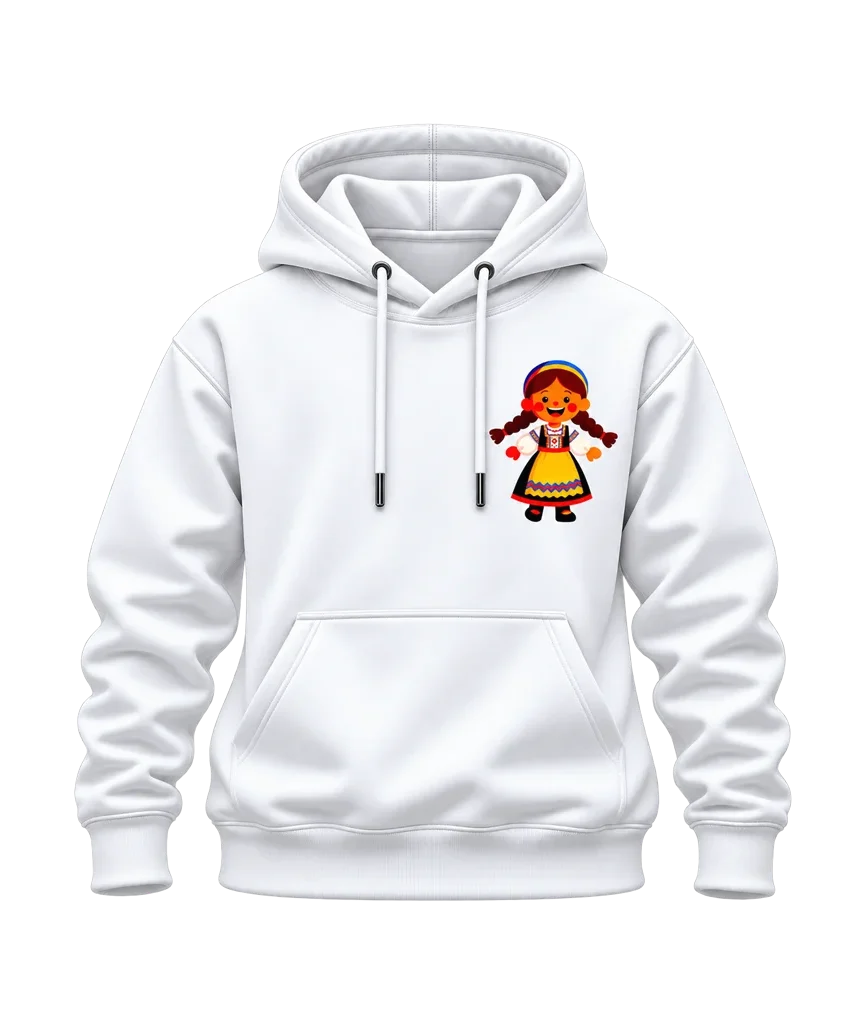 Heidi Alps Anime Folk Doll Dual-Print Hoodie