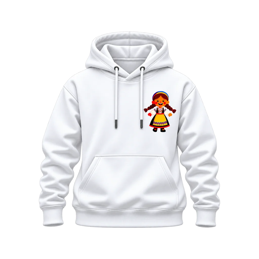 Heidi Alps Anime Folk Doll Dual-Print Hoodie