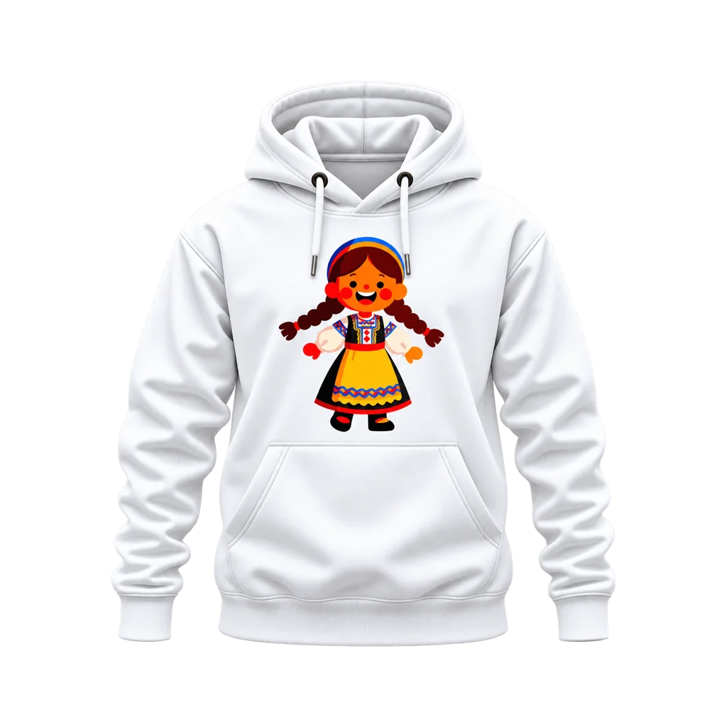 Heidi Alps Anime Folk Doll Hoodie