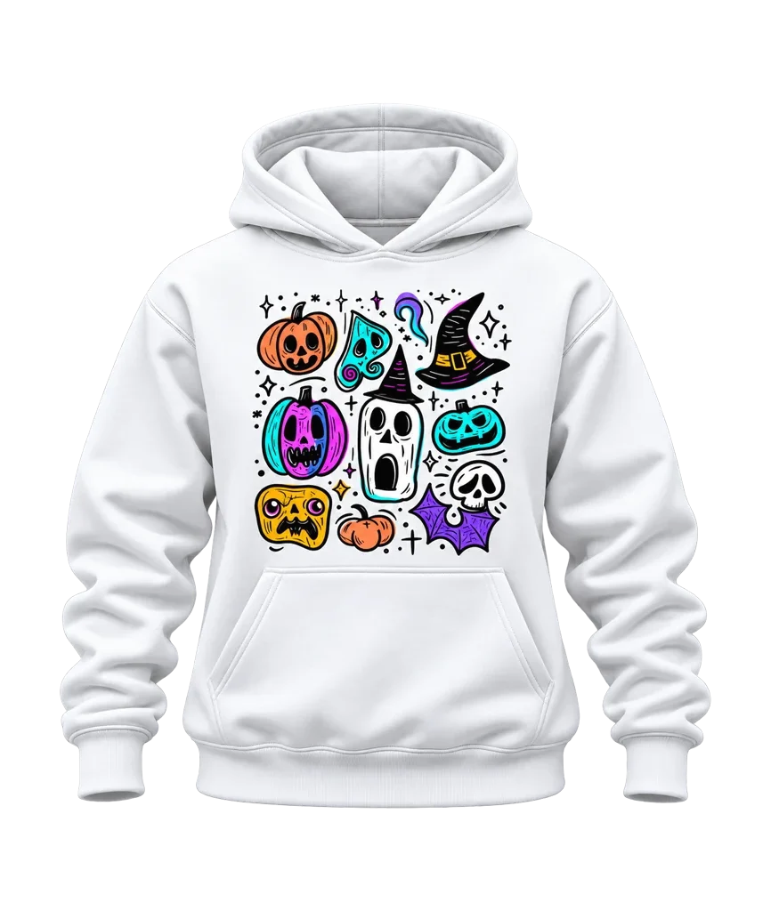 Invincible Halloween Doodle Monster Mashup Hoodie
