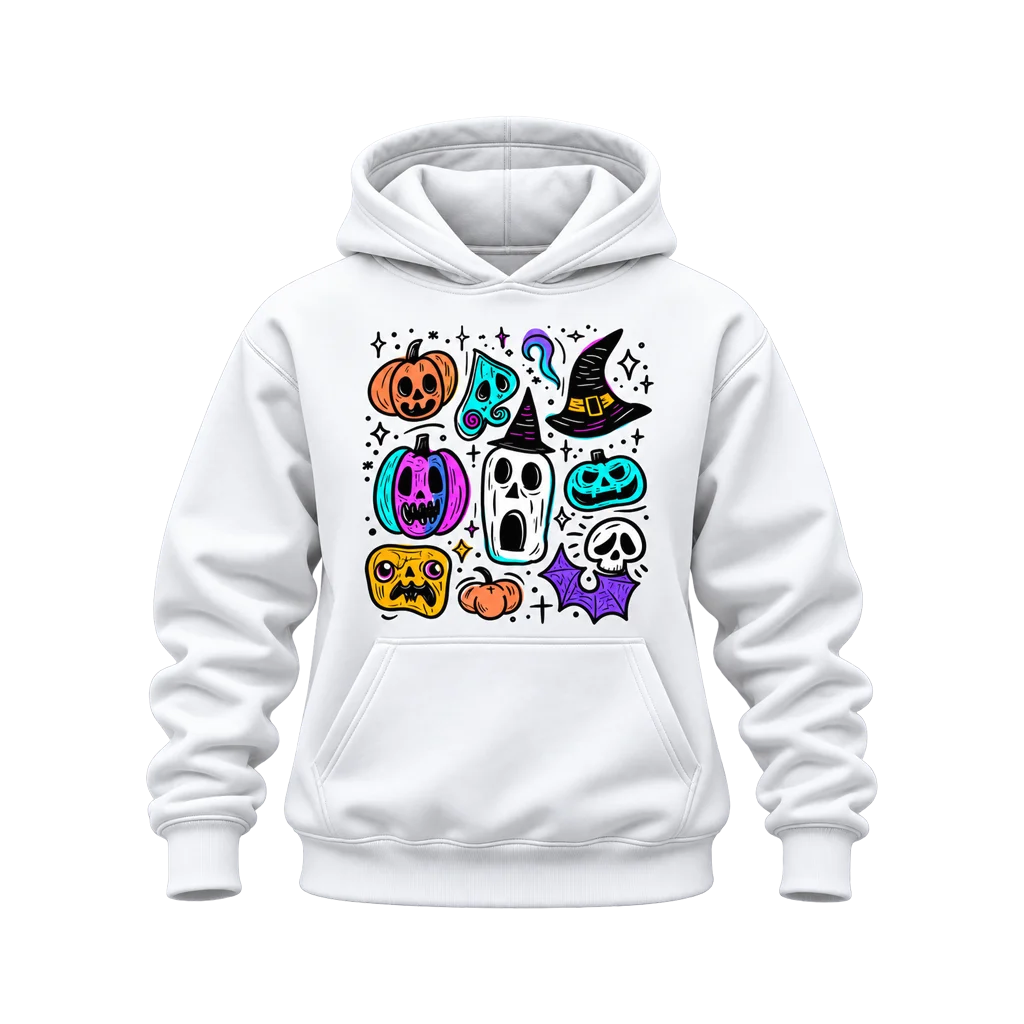 Invincible Halloween Doodle Monster Mashup Hoodie