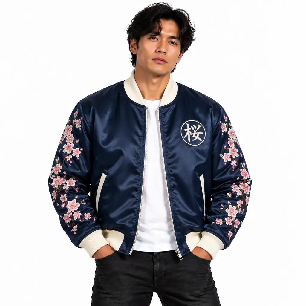 Japanese Souvenir Bomber Jacket