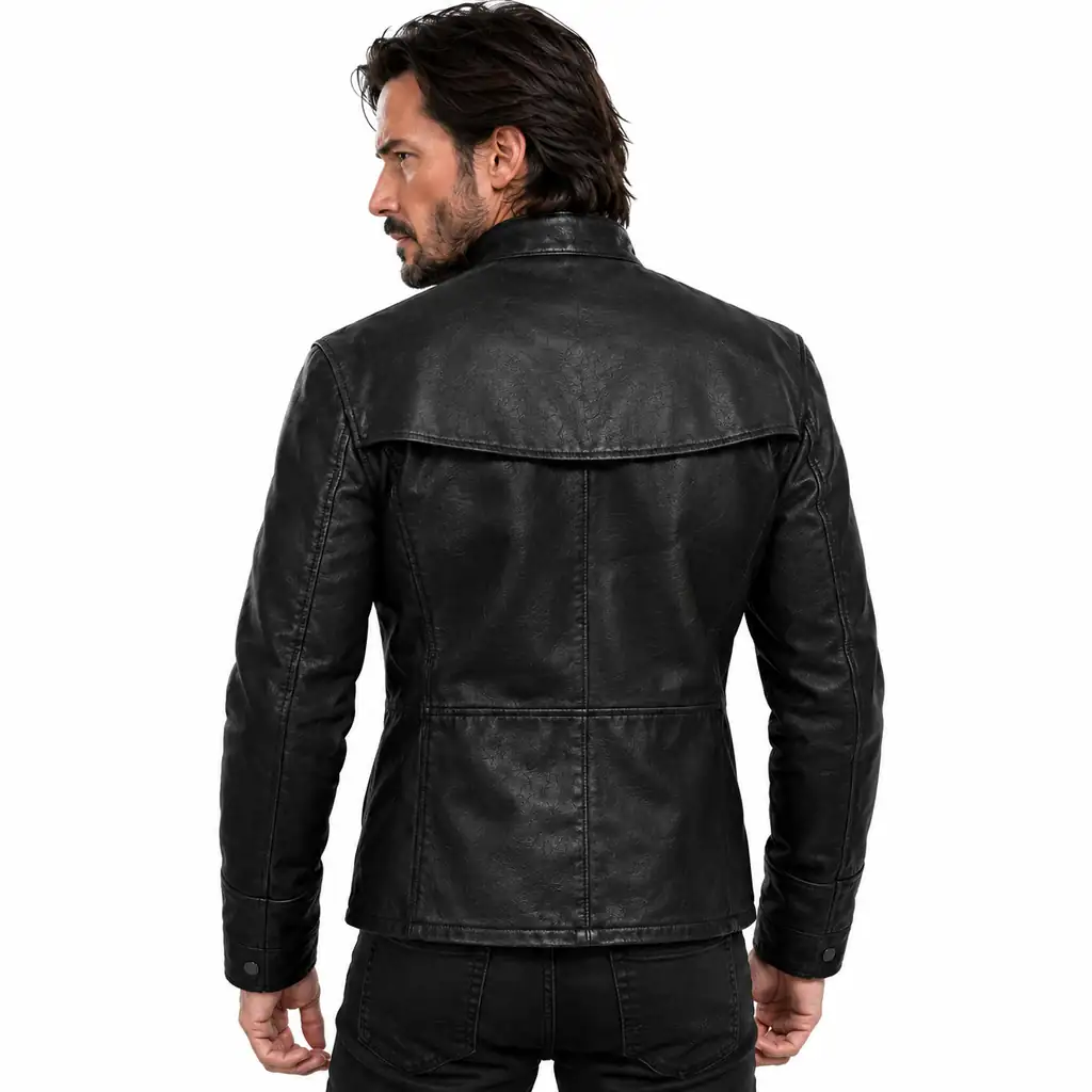 John Wick Black Leather Jacket