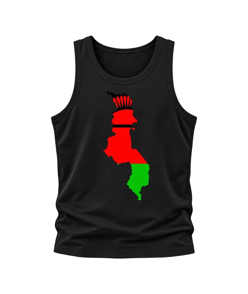 Malawi Map Flag T-Shirt