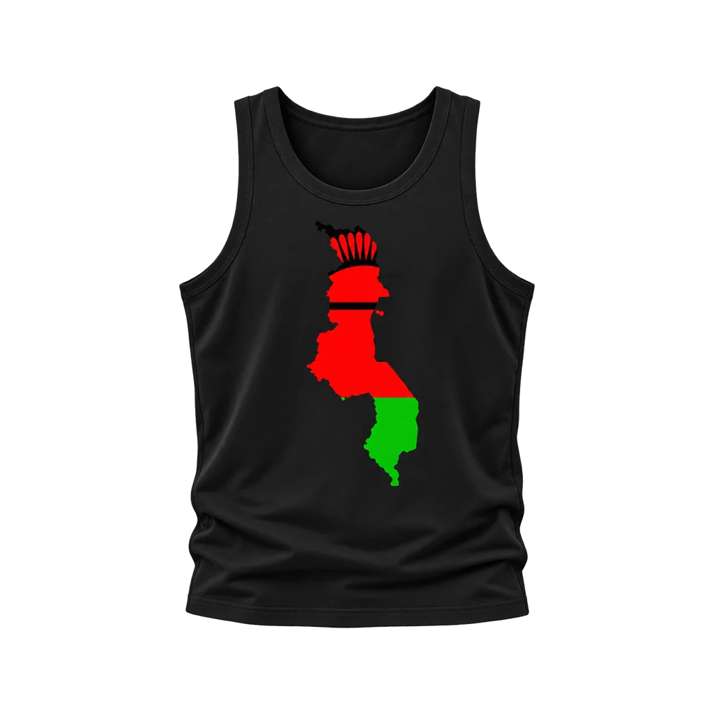 Malawi Map Flag T-Shirt