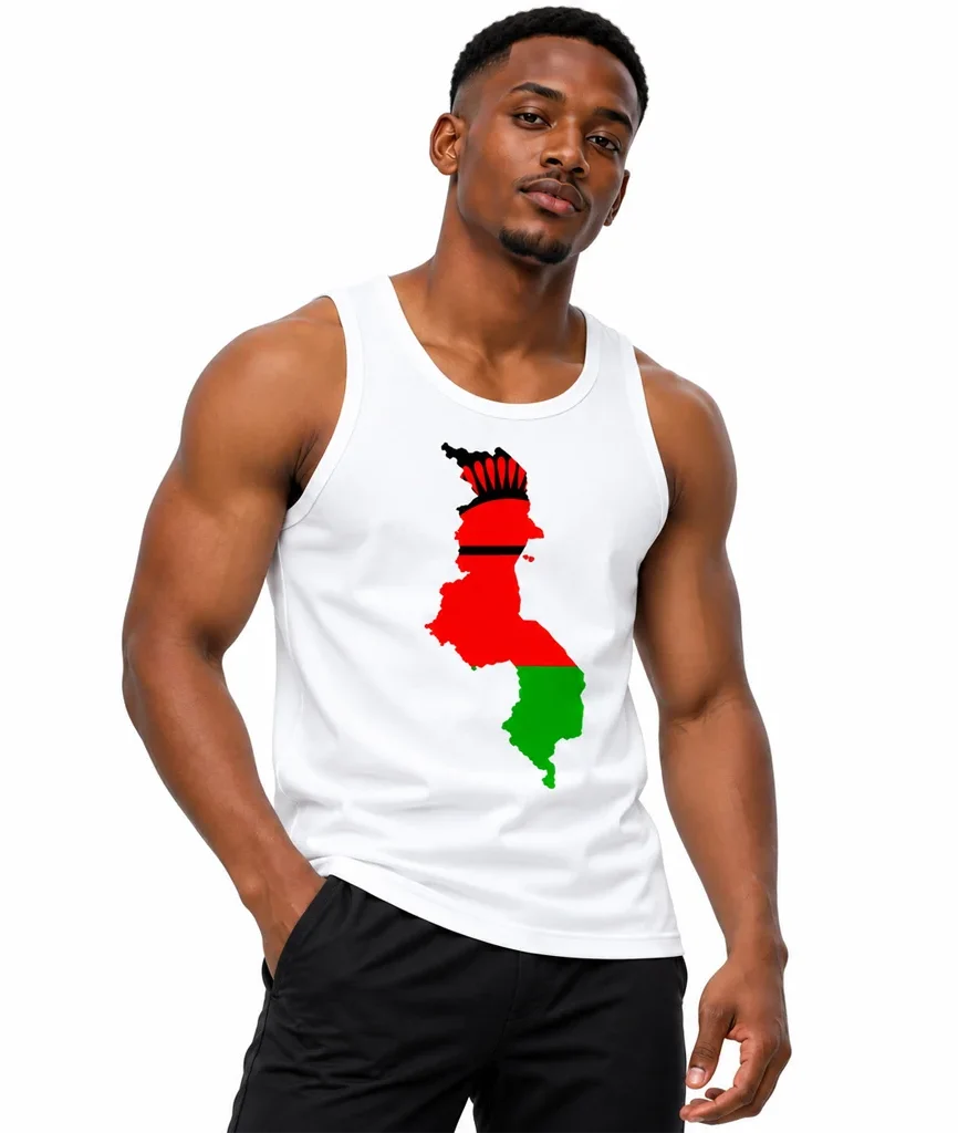 Malawi Map Flag T-Shirt